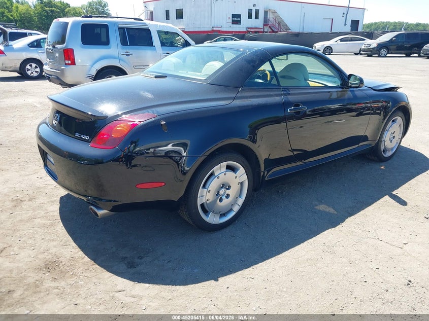 2005 LEXUS SC 430 auction photo 4