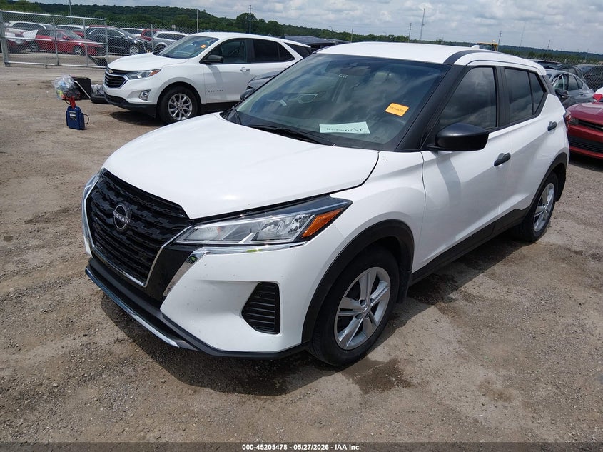 Vin: 3n1cp5bvxrl586014, lot: 45703219, nissan kicks s xtronic cvt 20242