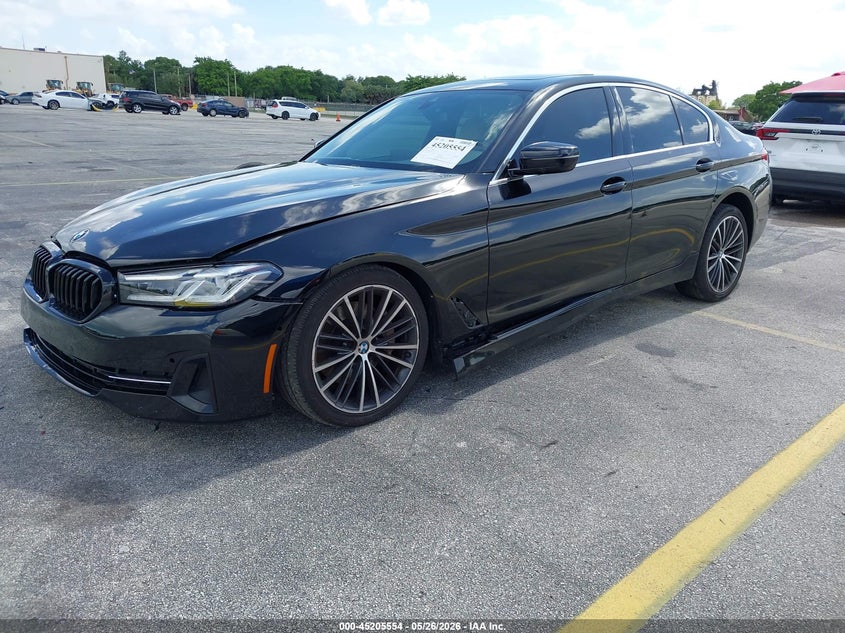Vin: wba53bh05mcf17361, lot: 45703295, bmw 530i 20212