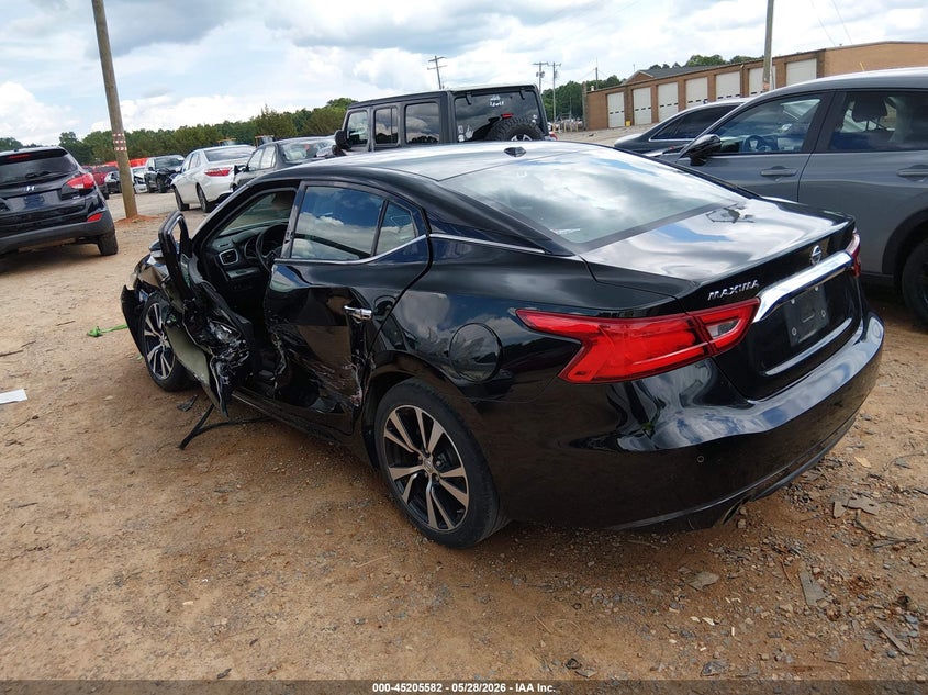Vin: 1n4aa6ap5hc444605, lot: 45703323, nissan maxima 3.5 sv 20173