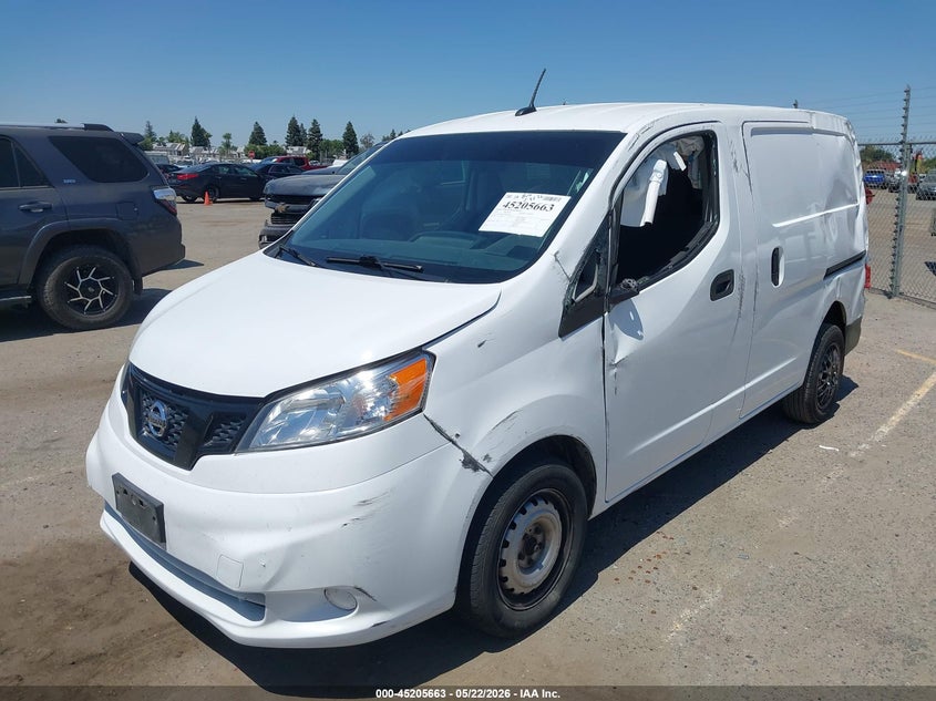 Vin: 3n6cm0knxmk692287, lot: 45703404, nissan nv200  cargo s xtronic cvt 20212