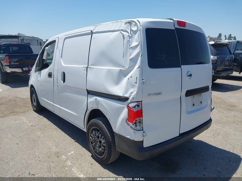 Vin: 3n6cm0knxmk692287, lot: 45703404, nissan nv200  cargo s xtronic cvt 20213