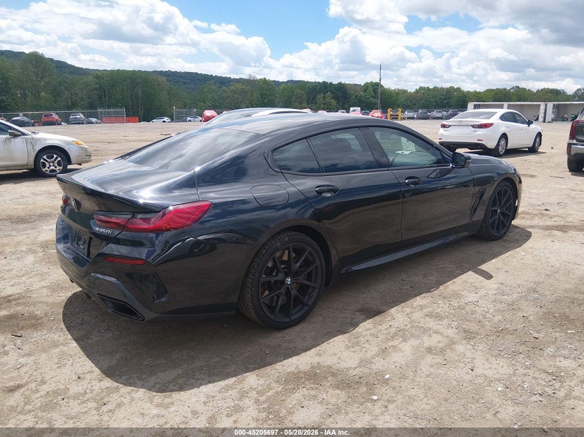 Vin: wbagv8c07nch75265, lot: 45703438, bmw m850i gtan coupe xdrive 20224
