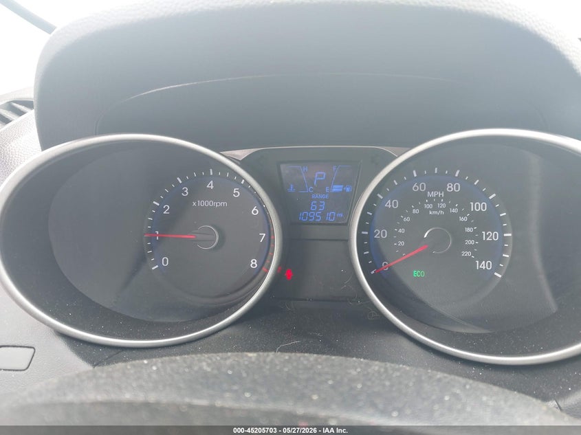 2014 Hyundai Tucson Se VIN: KM8JU3AG2EU904742 Lot: 45205703