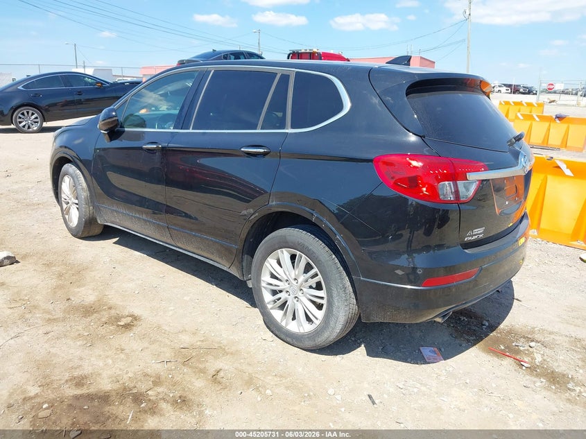 Vin: lrbfxbsa9jd018268, lot: 45703472, buick envision preferred 20183