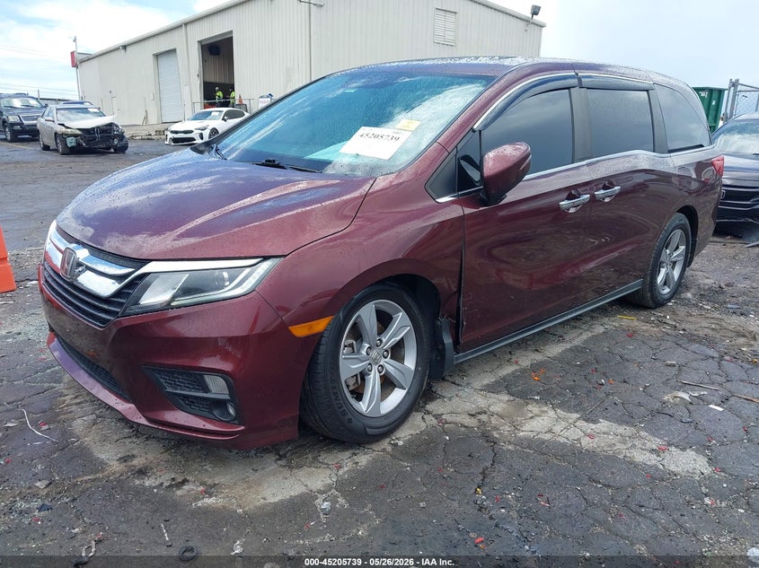 2018 HONDA ODYSSEY auction photo 2