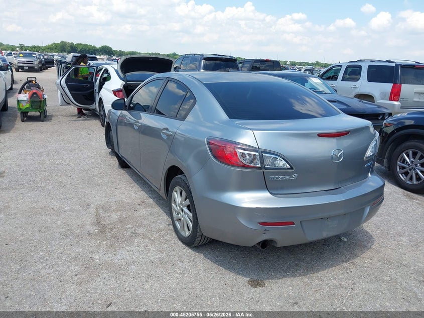 Vin: jm1bl1v73c1685363, lot: 45703496, mazda mazda3 i touring 20123