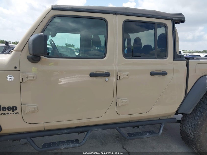 2020 Jeep Gladiator Sport VIN: 1C6HJTAG4LL157800 Lot: 56845916