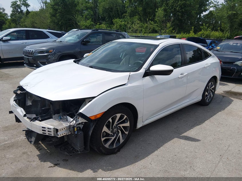 2018 Honda Civic Ex 2HGFC2F7XJH570569 photo 1