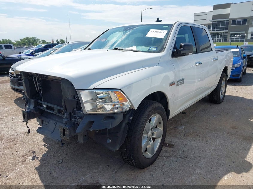 Vin: 3c6rr7ltxgg174957, lot: 45703564, ram 1500 big horn 20162