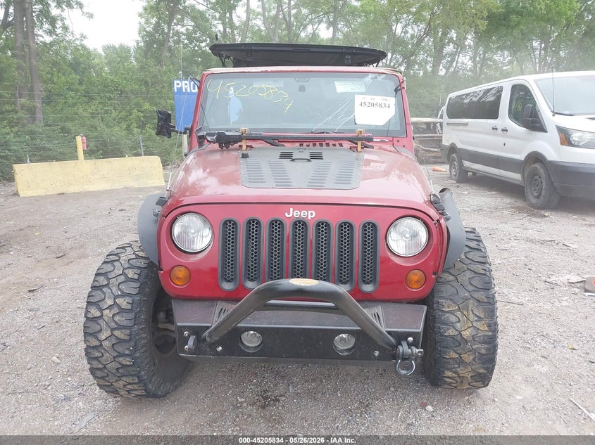 2012 Jeep Wrangler Unlimited Sport VIN: 1C4BJWDG4CL227856 Lot: 45205834