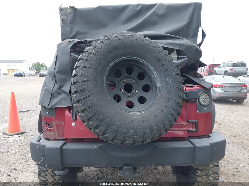 2012 Jeep Wrangler Unlimited Sport VIN: 1C4BJWDG4CL227856 Lot: 45205834