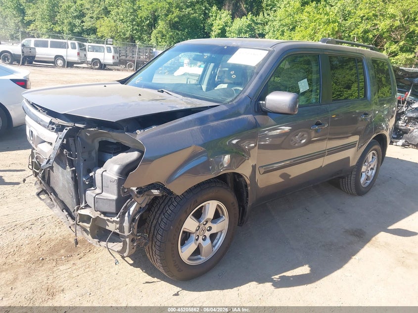 Vin: 5fnyf4h41bb034419, lot: 45703603, honda pilot ex 20112