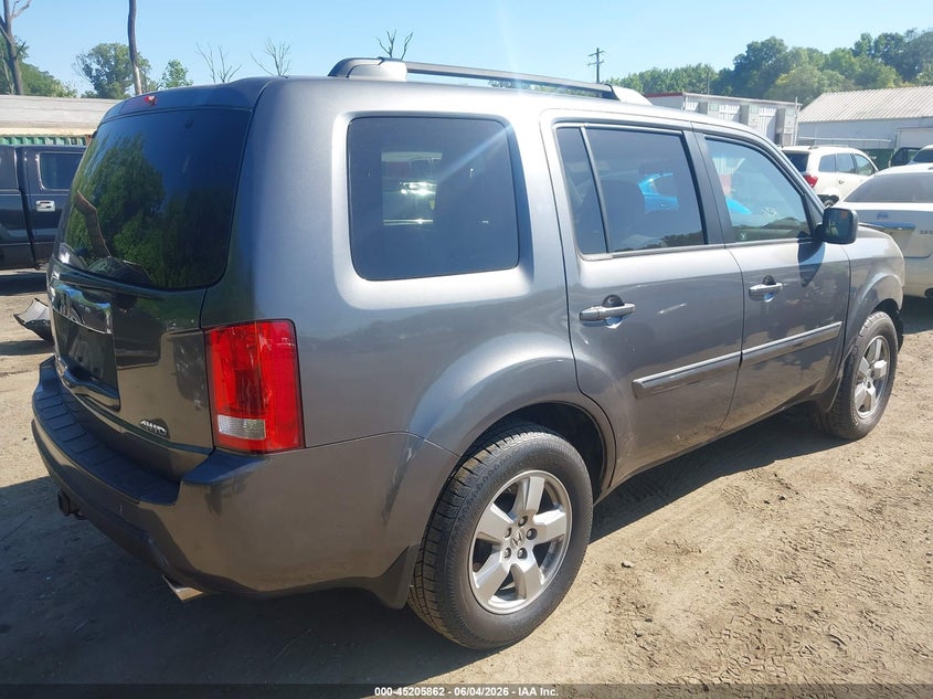 Vin: 5fnyf4h41bb034419, lot: 45703603, honda pilot ex 20114