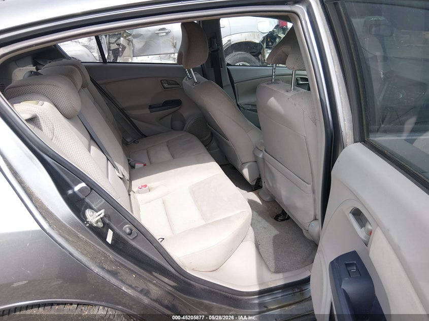 2010 Honda Insight 1.3 Ex grey Lot 111045205877 Vin JHMZE2H75AS017144