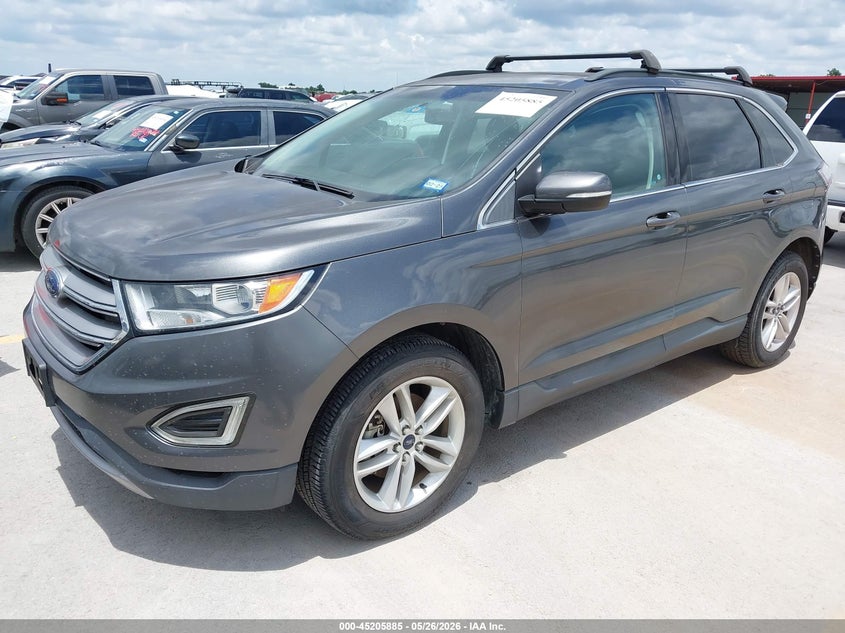 Vin: 2fmpk3j98gbc51778, lot: 45703626, ford edge sel 20162