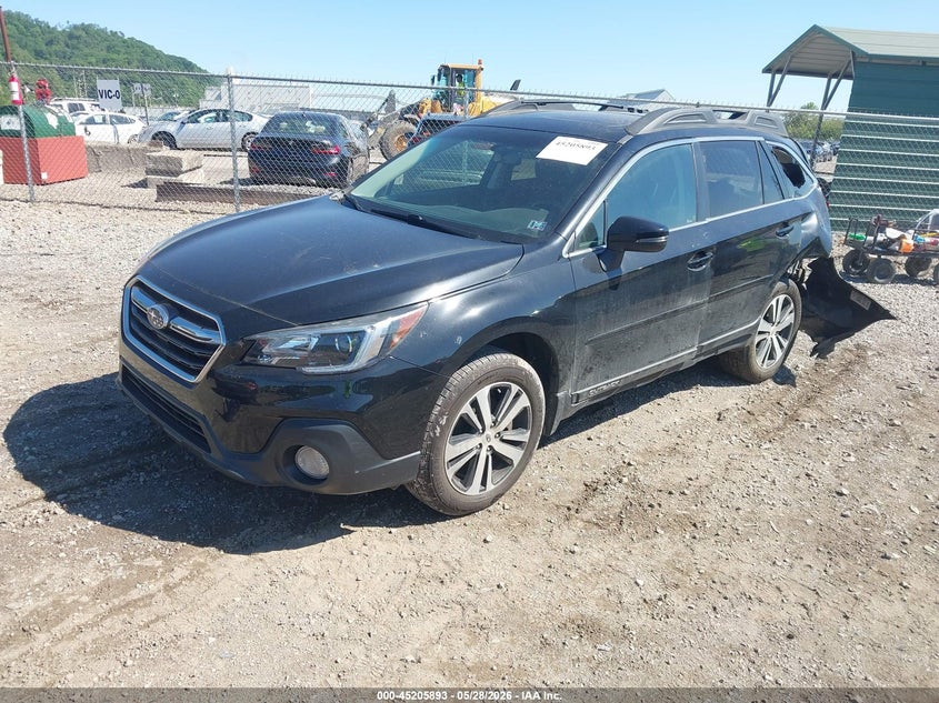 Vin: 4s4bsakc6j3396317, lot: 45703634, subaru outback 2.5i limited 20182