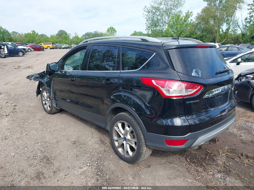 Vin: 1fmcu0jx4gua20330, lot: 45703641, ford escape titanium 20163
