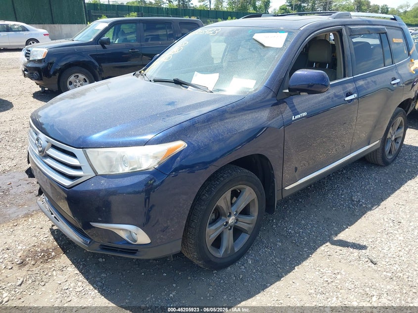 Vin: 5tddk3eh6bs046914, lot: 45703664, toyota highlander limited v6 20112