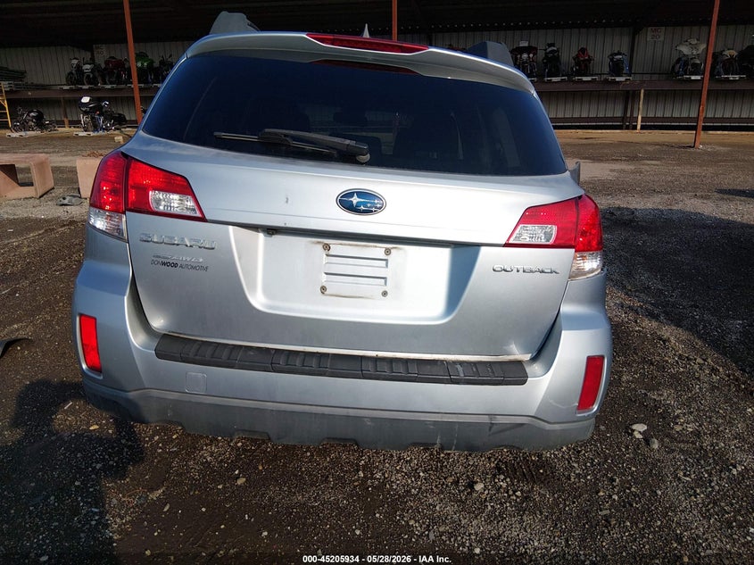 4S4BRCKC9C3258264 2012 Subaru Outback 2.5 2.5I Limited silver