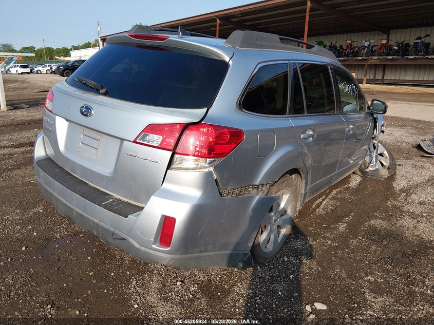 2012 Subaru Outback 2.5 2.5I Limited silver Lot 111045205934 Vin 4S4BRCKC9C3258264