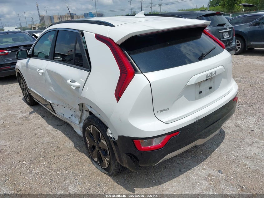 Vin: kndcr3l18r5097943, lot: 45703686, kia niro ev wind 20243