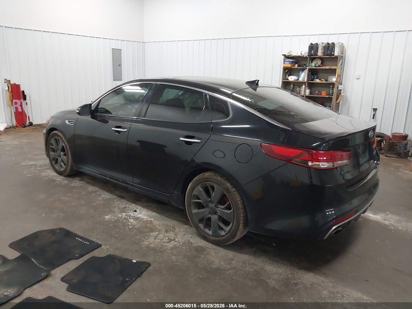 Vin: 5xxgw4l22jg199408, lot: 45703756, kia optima sx turbo 20183