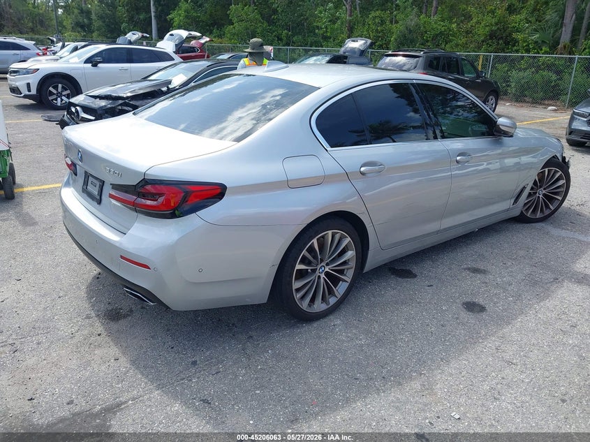 Vin: wba53bh06mww95193, lot: 45703804, bmw 530i 20214