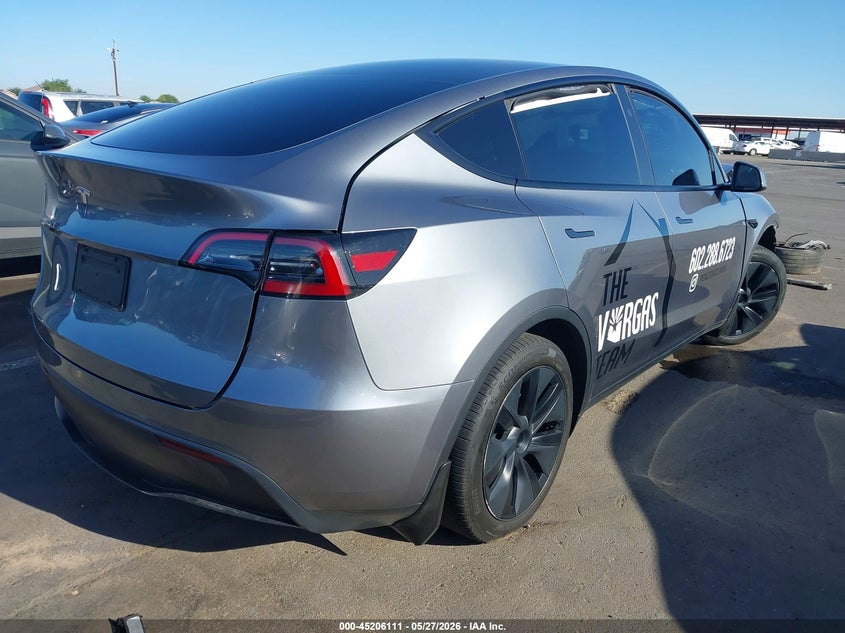 Vin: 7saygded1sf222040, lot: 45703852, tesla model y long range dual motor rear-wheel drive 20254