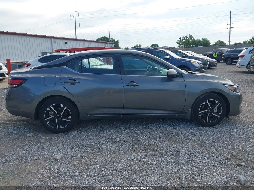VIN 3N1AB8CV2SY260822 2025 NISSAN SENTRA SV