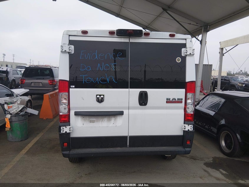 2020 Ram Promaster 1500 Low Roof 136 Wb VIN: 3C6TRVAG0LE114966 Lot: 45206172