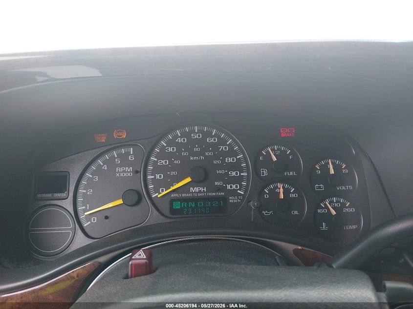 2000 Chevrolet Suburban 1500 Lt VIN: 3GNEC16T3YG211485 Lot: 45206194