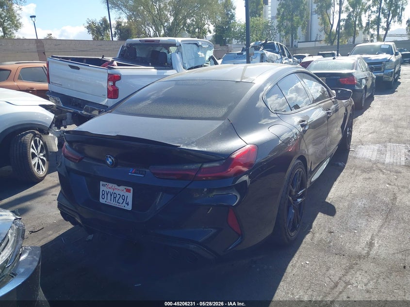 2022 BMW M8 Gran Coupe Competition VIN: WBSGV0C02NCJ07089 Lot: 45206231