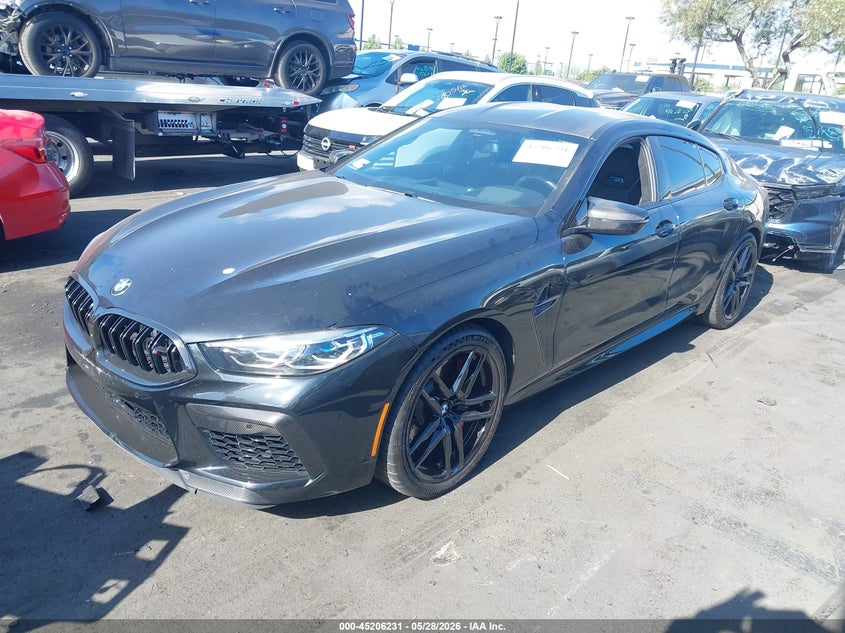 Vin: wbsgv0c02ncj07089, lot: 45703972, bmw m8 gran coupe competition 20222