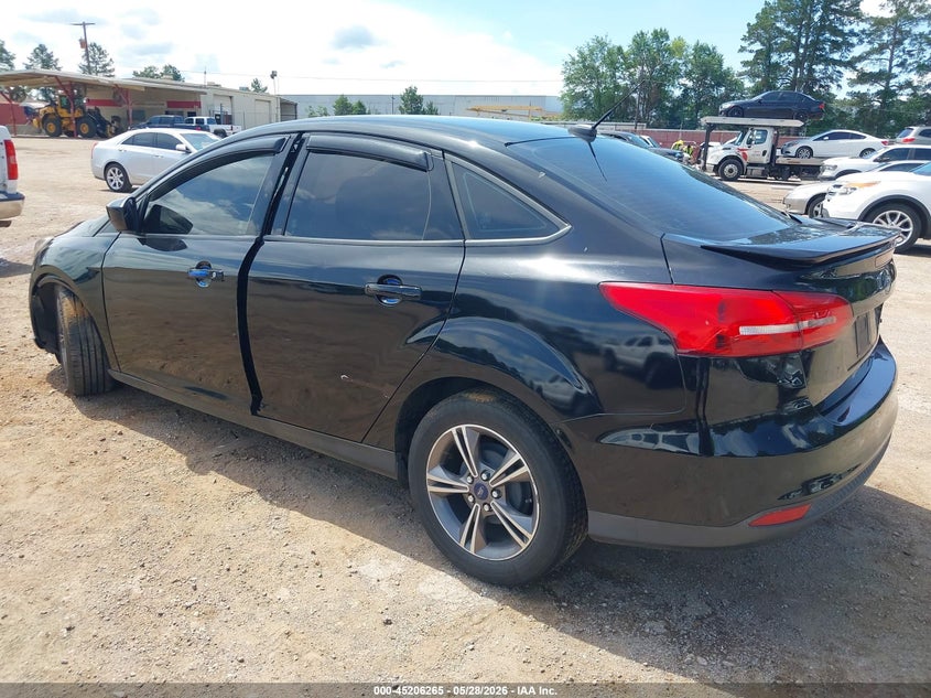 Vin: 1fadp3f27jl307078, lot: 45704006, ford focus se 20183