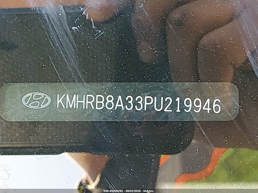2023 Hyundai Venue Se VIN: KMHRB8A33PU219946 Lot: 45206292