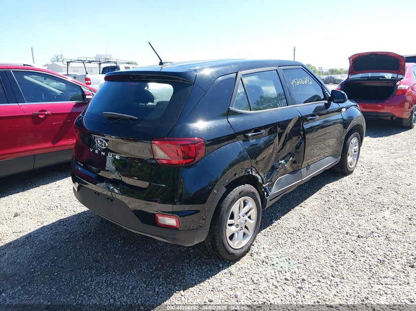 Vin: kmhrb8a33pu219946, lot: 45704033, hyundai venue se 20234