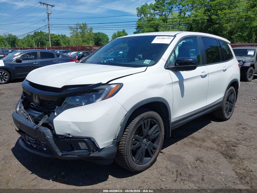 2021 Honda Passport Awd Sport VIN: 5FNYF8H2XMB034346 Lot: 45206333