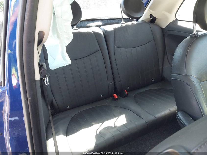 2012 Fiat 500 Lounge VIN: 3C3CFFCR3CT212492 Lot: 45206360