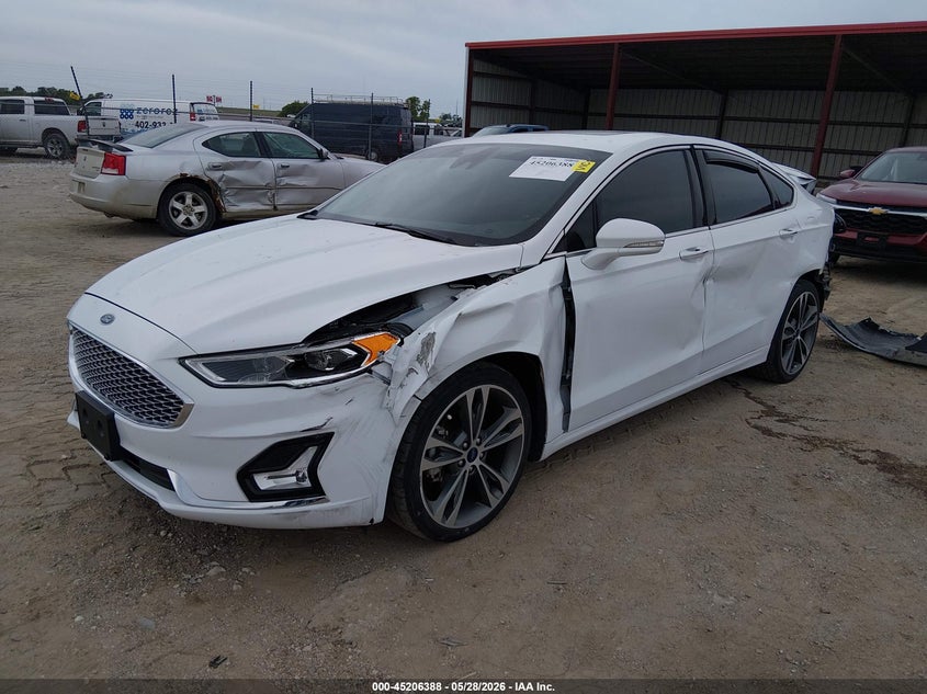 2020 Ford Fusion Titanium 3FA6P0D96LR205296 photo 1