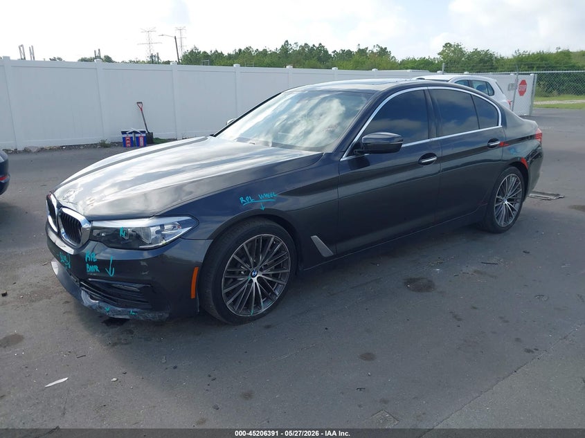 Vin: wbaja5c37hwa35020, lot: 45704132, bmw 530i 20172