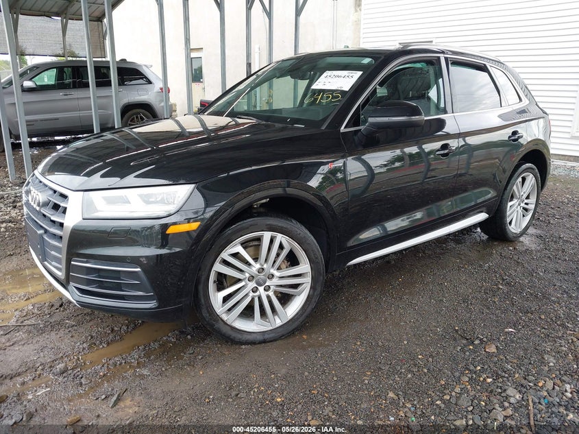 Vin: wa1bnafy9j2105911, lot: 45704196, audi q5 2.0t premium/2.0t tech premium 20182