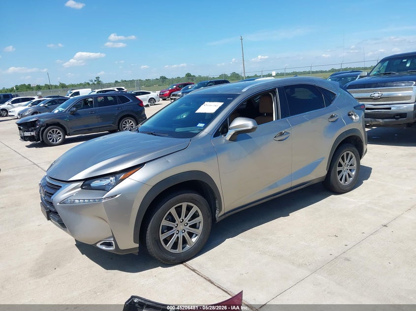Vin: jtjyarbz7h2054862, lot: 45704222, lexus nx 200t 20172