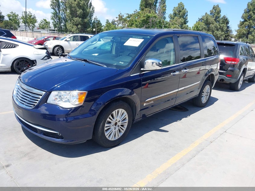 Vin: 2c4rc1cg5gr190214, lot: 45704233, chrysler town & country touring-l anniversary edition 20162