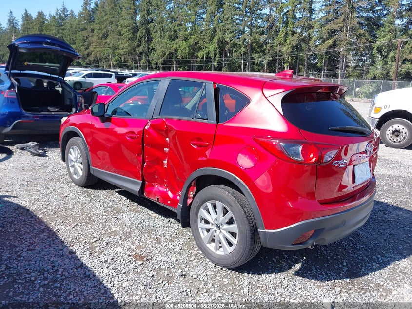 Vin: jm3ke4cy2g0772553, lot: 45704245, mazda cx-5 touring 20163