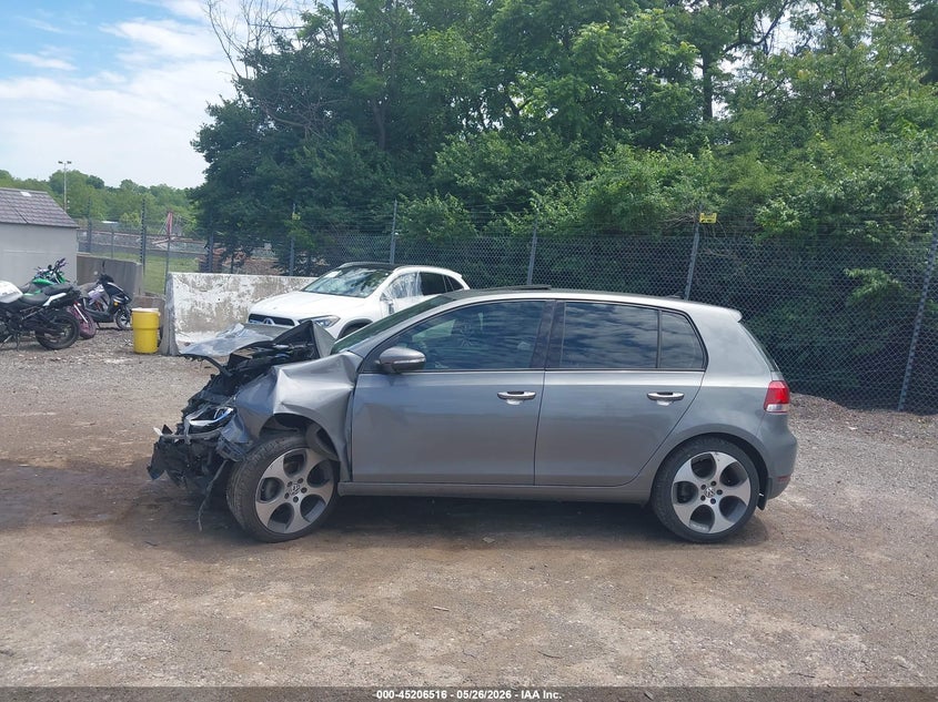 2012 Volkswagen Golf Tdi 4-Door VIN: WVWDM7AJ9CW335278 Lot: 45206516