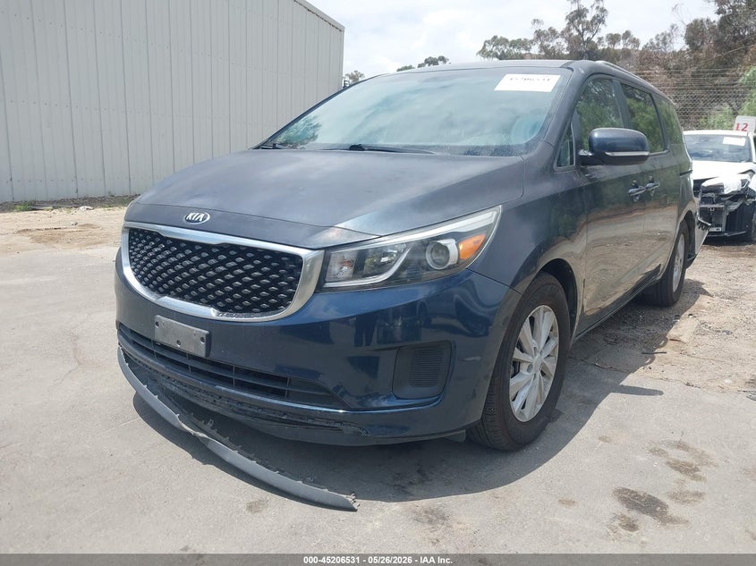 2016 Kia Sedona Lx KNDMB5C11G6142796 photo 1