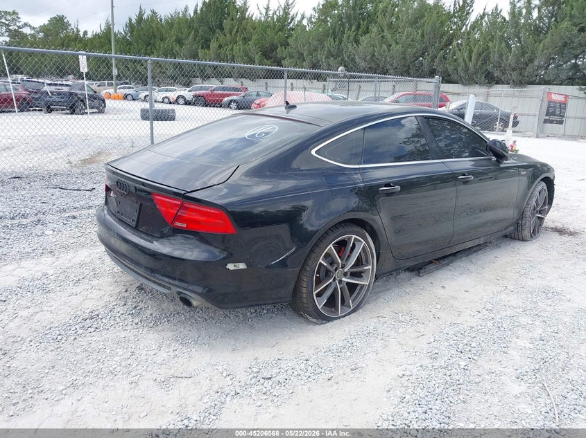 WAU2GAFC4CN105219 2012 Audi A7 3.0 Premium Black
