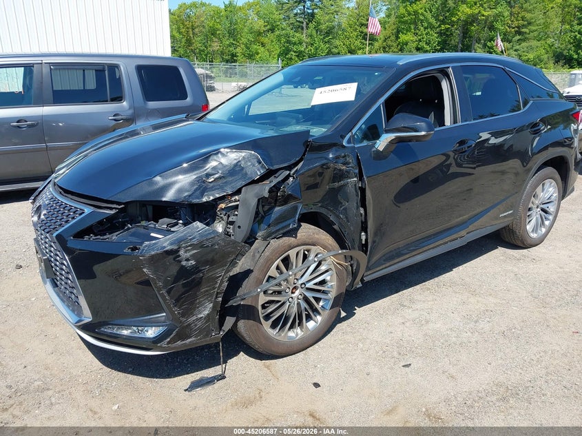 Vin: 2t2jgmda3nc094667, lot: 45704328, lexus rx 450h 20222
