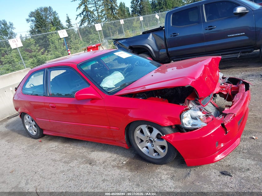 1999 Honda Civic Dx VIN: 2HGEJ6345XH100803 Lot: 45206594